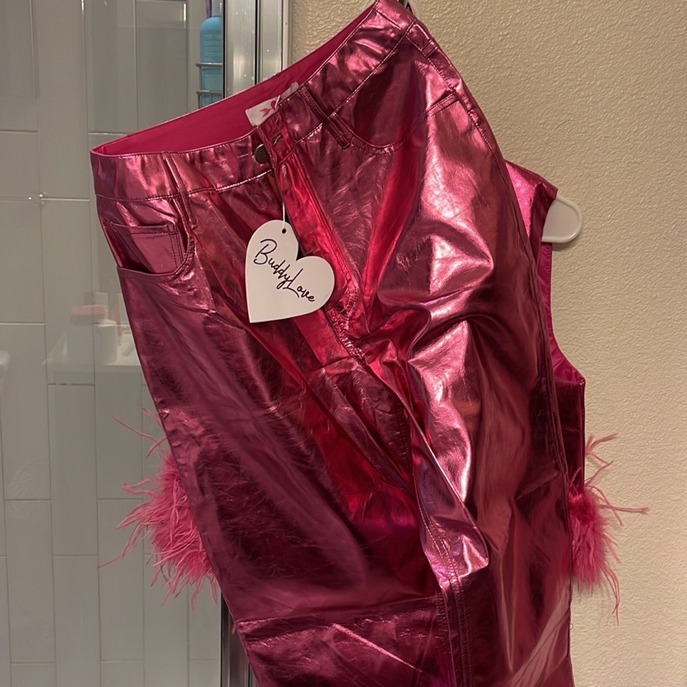 Buddy love metallic pants